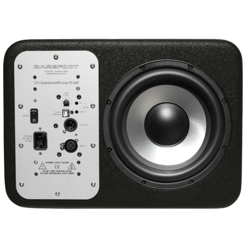 Barefoot Sound MicroStack45 3-Way Active Reference Monitors & Stereo Subwoofers - Pair - Mint, Open Box