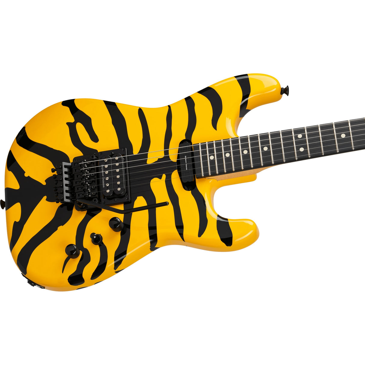 Jackson Limited Edition Pro Origins 1985 San Dimas SD1 Electric Guitar - Yellow Bengal