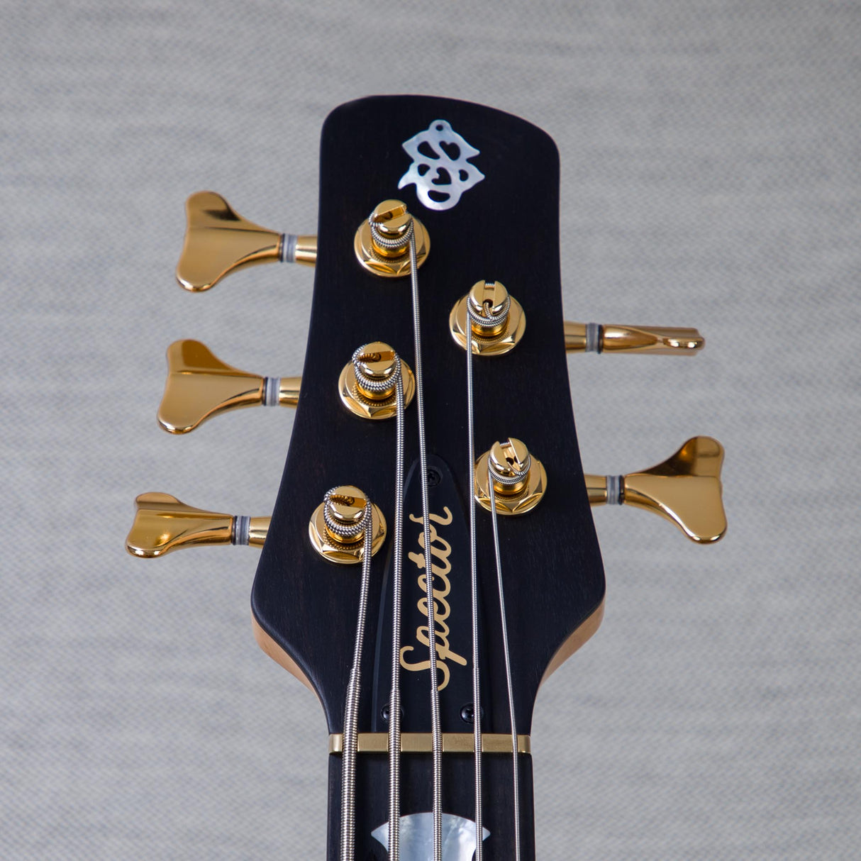 Spector USA Custom NS-5 5-String Electric Bass Guitar - Walnut Natural - #2225