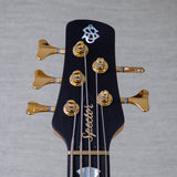 Spector USA Custom NS-5 5-String Electric Bass Guitar - Walnut Natural - #2225