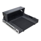 ProX XS-YDM7COMPACTEXDHW ATA Digital Audio Mixer Flight Case for Yamaha DM7 Compact Expansion Console with Doghouse compartment and Caster wheels