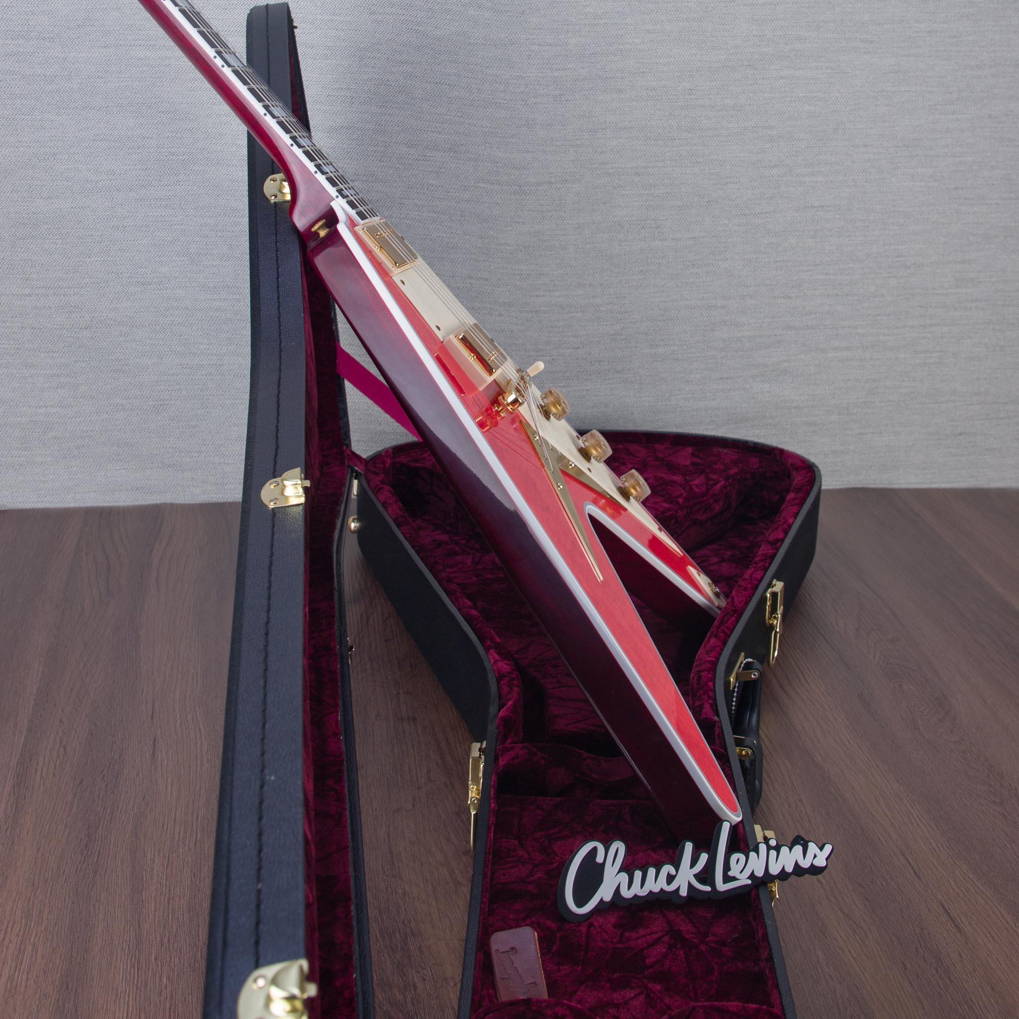 ギター Gibson Flying V Custom Gibson Custom Shop Flying V Custom W/Ebony Fretboard