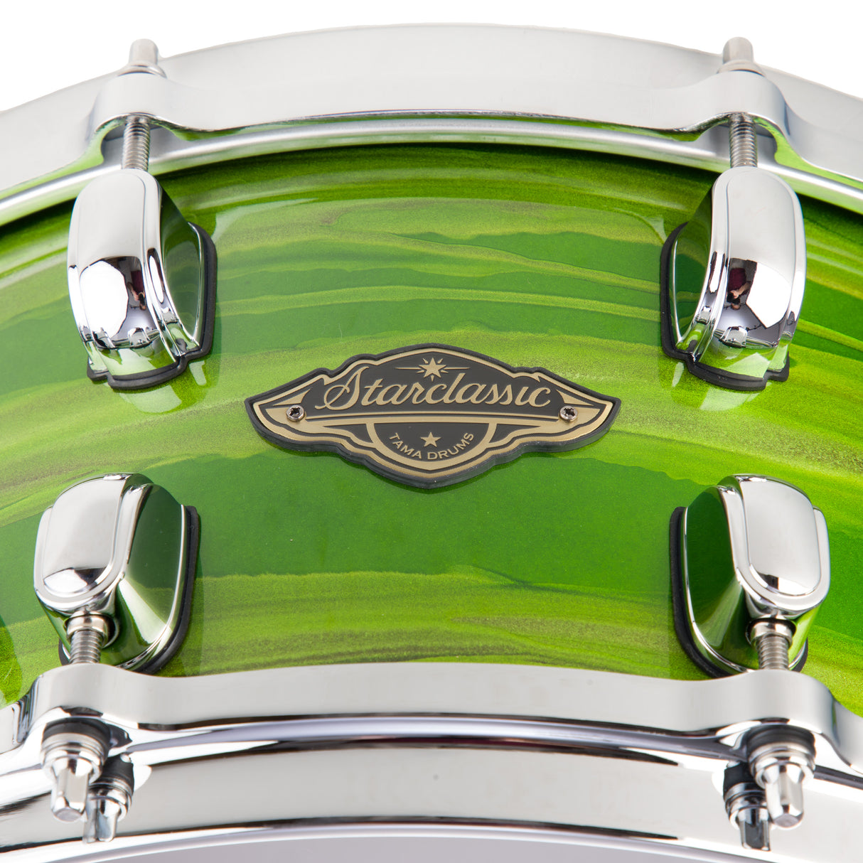 Tama Starclassic Walnut/Birch 14 x 6.5-Inch Snare - Lacquer Shamrock Oyster