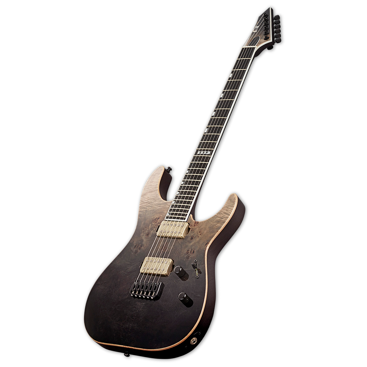 ESP E-II M-II NT Electric Guitar - Black Natural Fade
