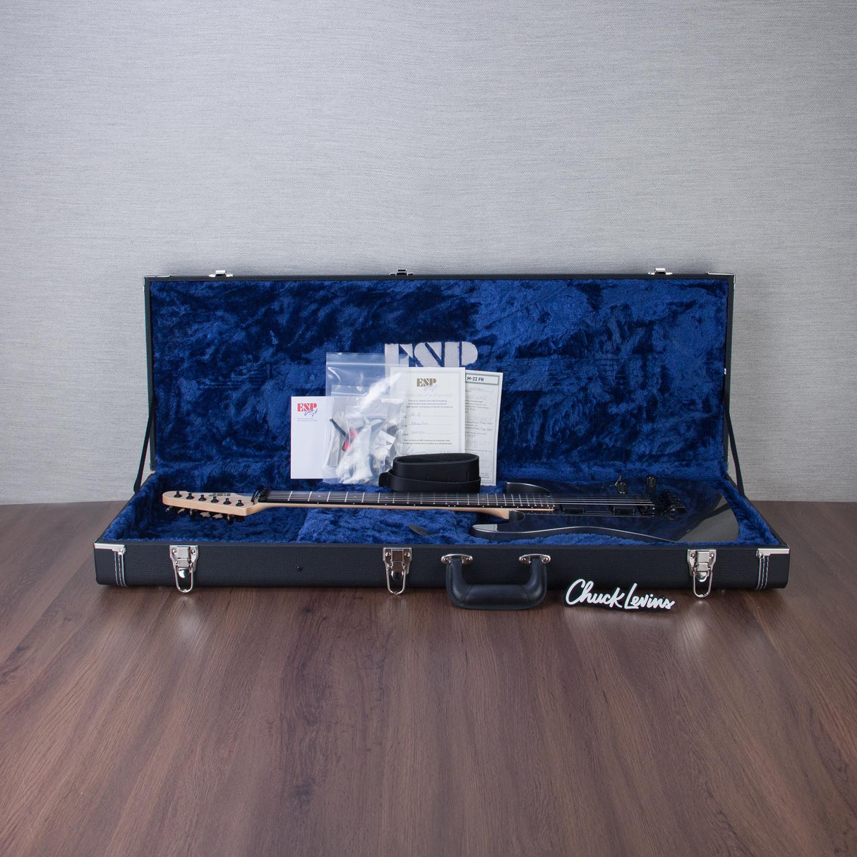 ESP USA M-II FR Electric Guitar - Adamantium - #US24766