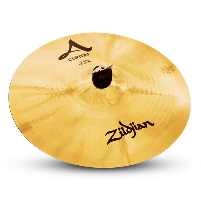Zildjian 15" A Custom Crash Cymbal - New,15 Inch