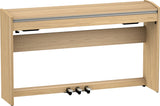 Roland F701 Digital Piano - Light Oak