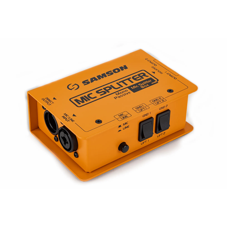 Samson Mic Splitter Signal Box