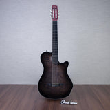 Godin MultiAc Grand Concert SA Nylon String Acoustic-Electric Guitar - Trans Black - CHUCKSCLUSIVE - #25313357