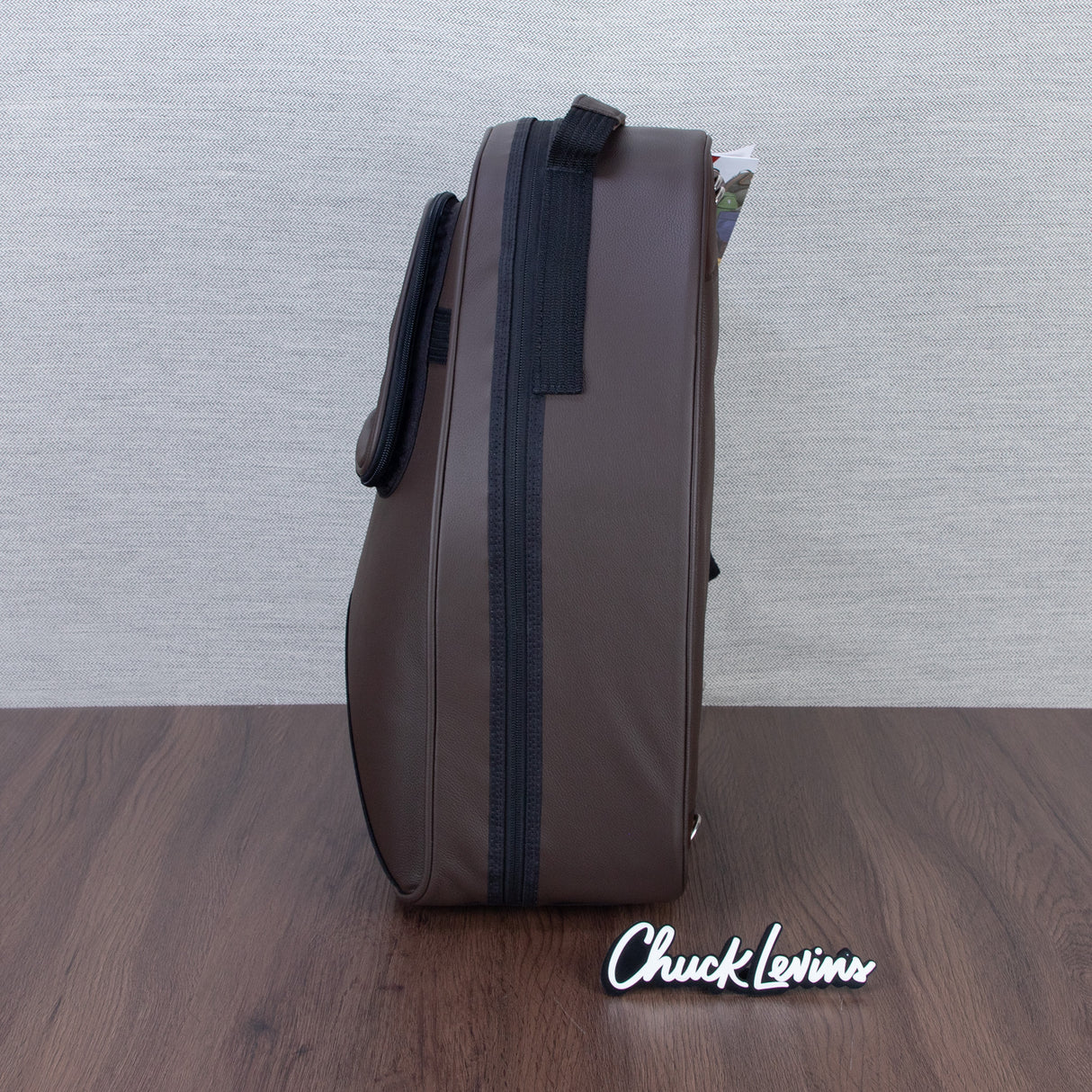 Marcus Bonna Baby 2 French Horn Case - Dark Brown Leather