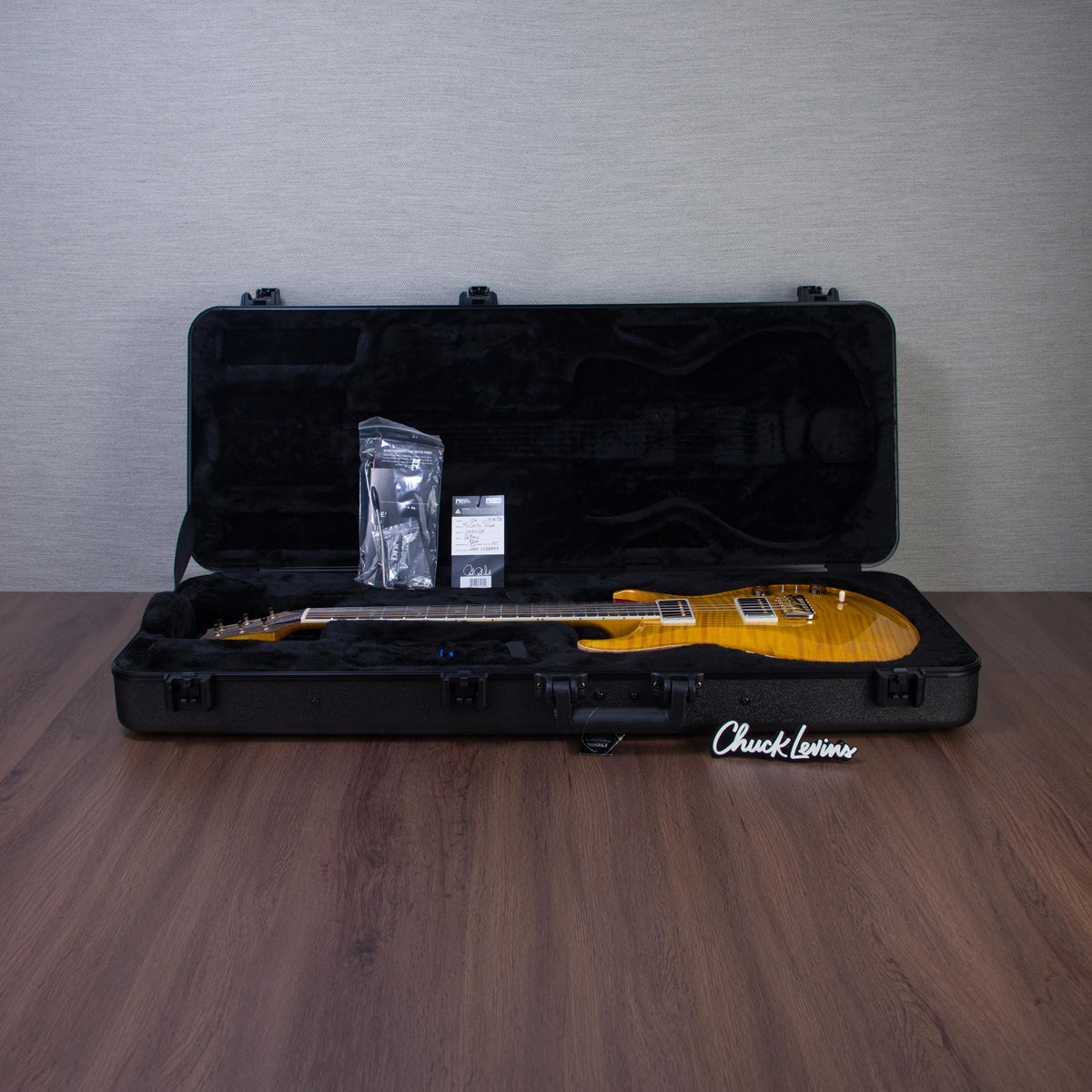 PRS Wood Library McCarty Tremolo With 408 Switching Electric Guitar - Vintage Yellow - #260430165