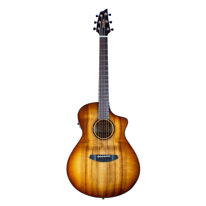 Breedlove ECO Pursuit Exotic S Concert CE Acoustic Guitar - Amber, Myrtlewood - New