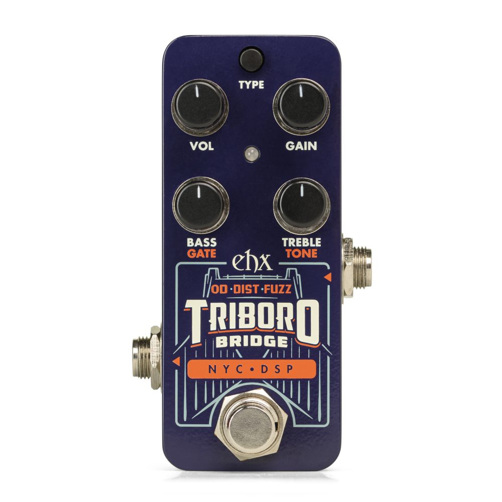 Electro-Harmonix Pico Triboro Bridge Overdrive, Distortion, And Fuzz Electric Guitar Pedal