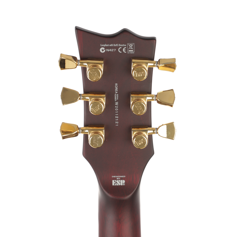 ESP LTD EC-1000T CTM Electric Guitar - See Thru Black Cherry - Mint, Open Box