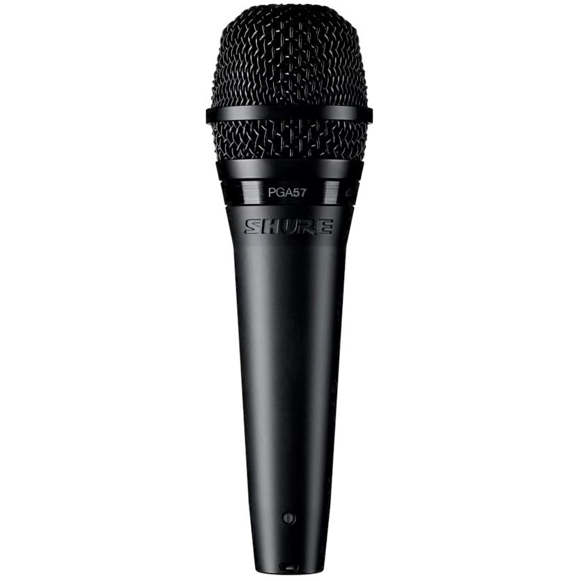 Shure PGA57-XLR Cardioid Dynamic Instrument Microphone with XLR to XLR Cable