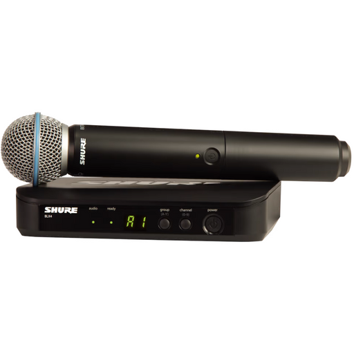 Shure BLX24/B58 Handheld Wireless System with BETA 58A - H10 Band - New