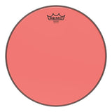 Remo Emperor Colortone Drumhead - 8", Red - New,8 Inch