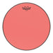 Remo Emperor Colortone Drumhead - 8", Red - New,8 Inch