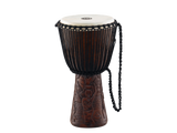 Meinl PROADJ2-L Professional African Style Djembe 12" Village Carving
