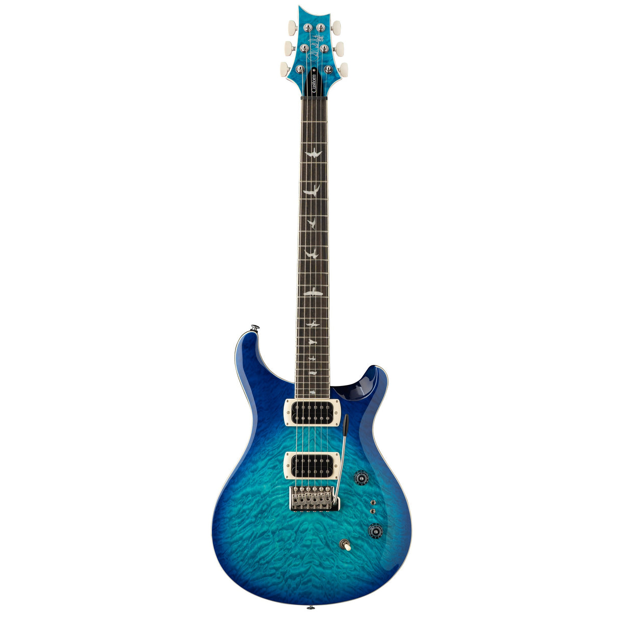 PRS SE Custom 24-08 Quilt Package Electric Guitar - Lake Blue