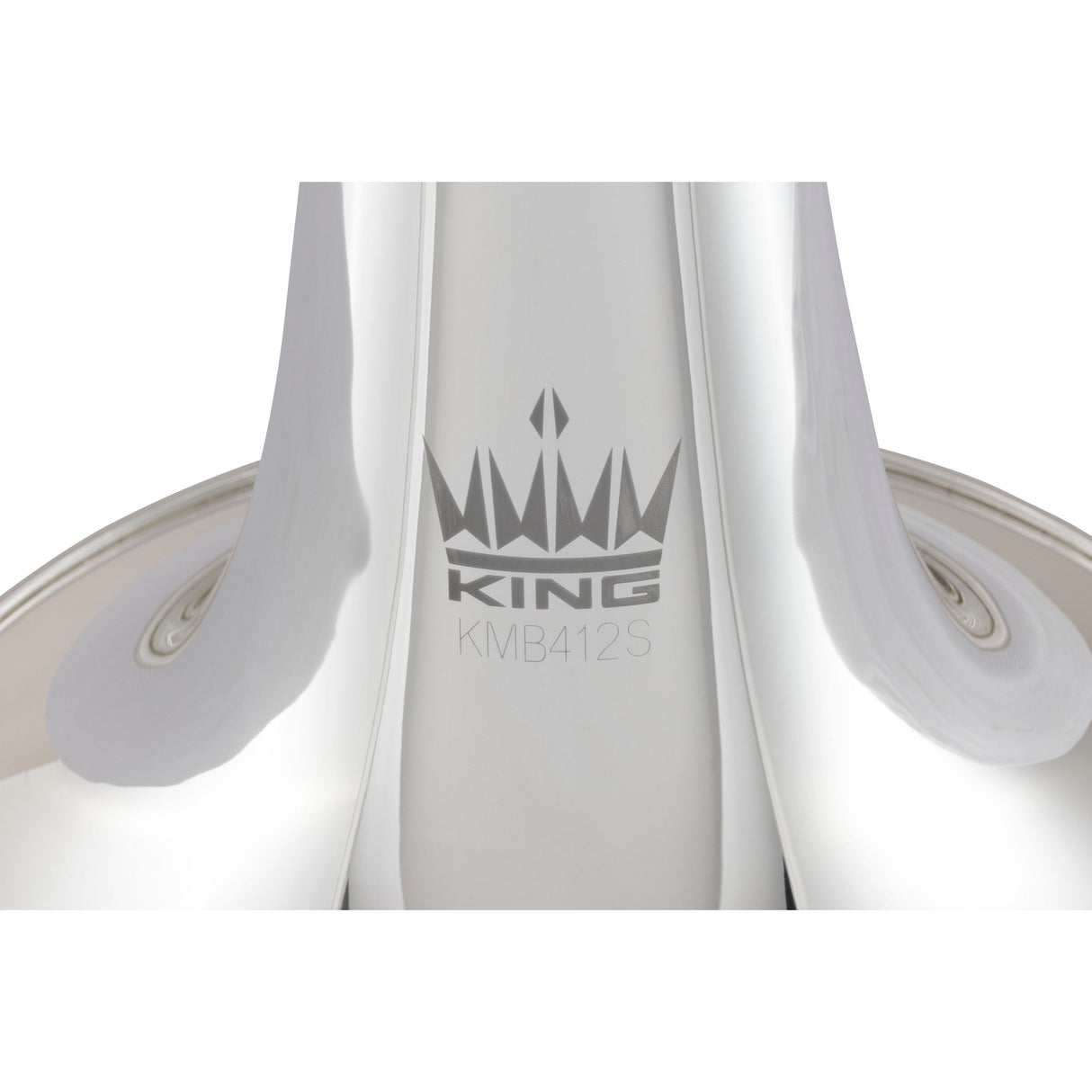 King KMB412S Performance Marching Baritone Horn - Silver-Plated