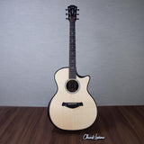 Taylor Custom Shop Gold Label Grand Auditorium Figured Rosewood/ Lutz Spruc Acoustic Electric Guitar - CHUCKSCLUSIVE - #1204216099