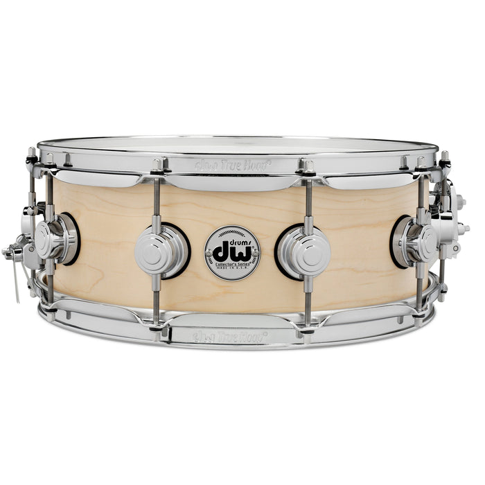 DW 14 x 5-Inch Collector's Series Pure Maple Snare Drum - Natural Satin Oil - New