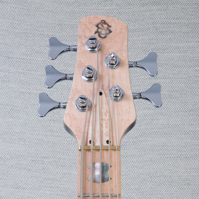Spector USA NAMM NS-5 Electric Bass Guitar - Oil Slick - Display Model, Mint