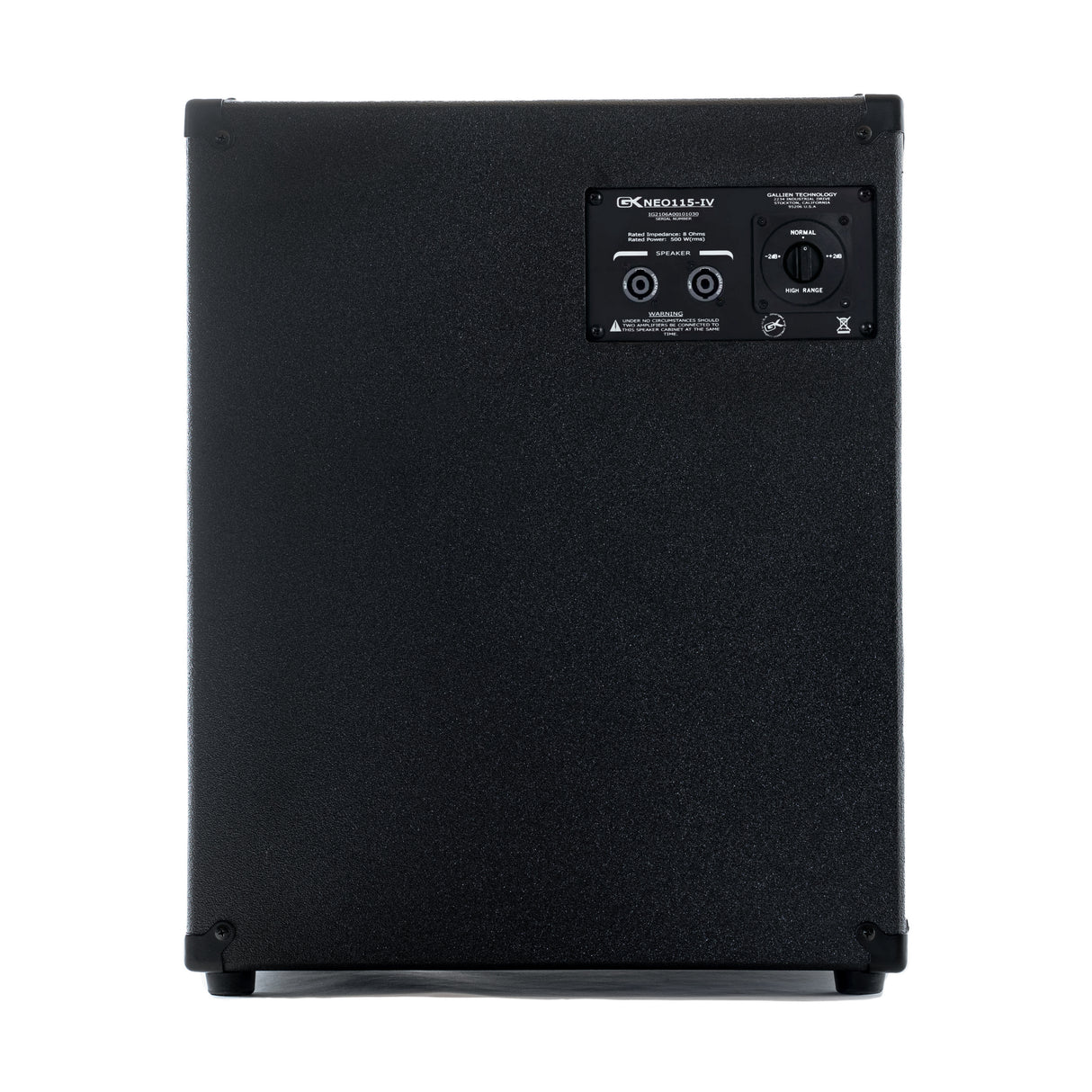 Gallien-Krueger Neo IV 1x15-Inch 500-Watt Bass Amplifier Cabinet - New