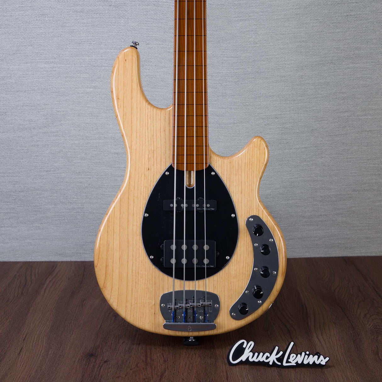 Sire Marcus Miller Z7 4-String Fretless Bass Guitar, Roasted Hard Maple Fingerboard - Natural
