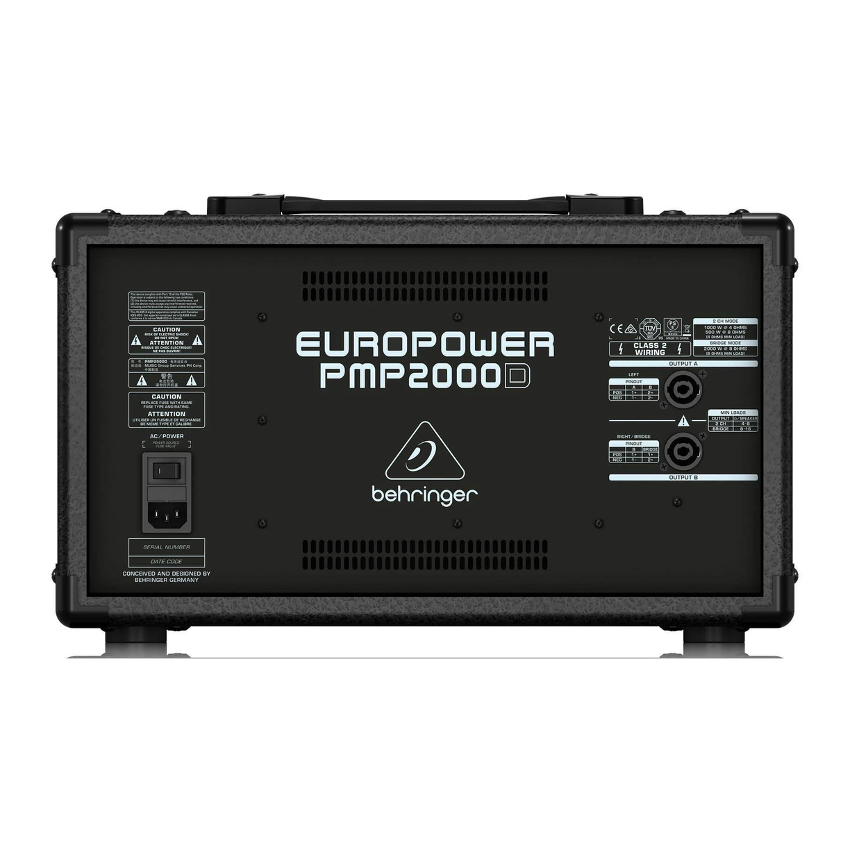 Behringer PMP2000D 14-Channel 2,000-Watts Powered Mixer