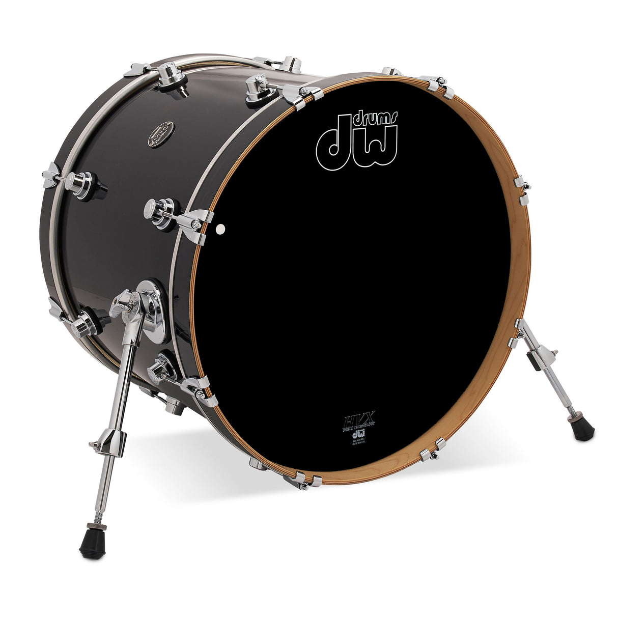 Drum Workshop 20" x 16" Performance Series Bass Drum - Ebony Stain