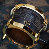 LP Matador Bongos, Siam Oak - Black with Gold Hardware - CHUCKSCLUSIVE