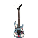 Fender Tom Morello Arm The Homeless Stratocaster Signature Electric Guitar, Rosewood Fingerboard - Blue Ice Metallic