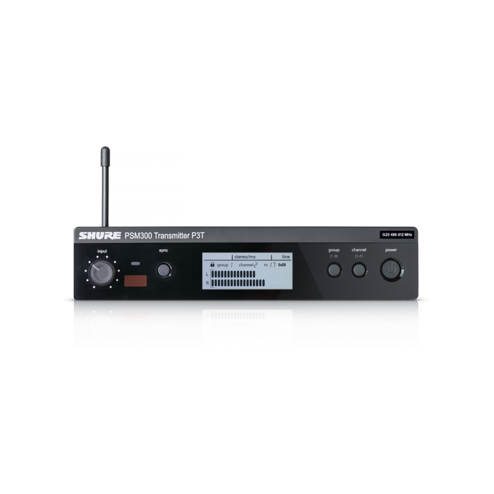 Shure PSM300 P3TR112GR Wireless In-Ear Monitor System - G20 Band