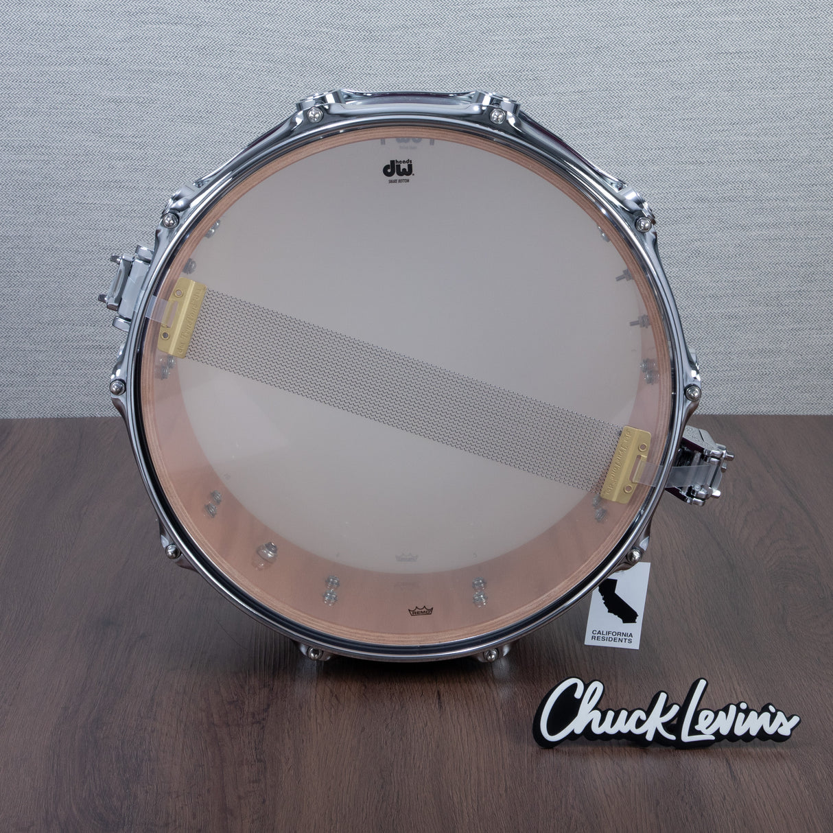 DW 5.5 x 14-Inch Collector's Oak Snare Drum - Ultraviolet Purple