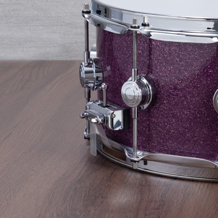 DW 6.5 x 14-Inch Collector Series 333 Maple Snare Drum - Purple Glass