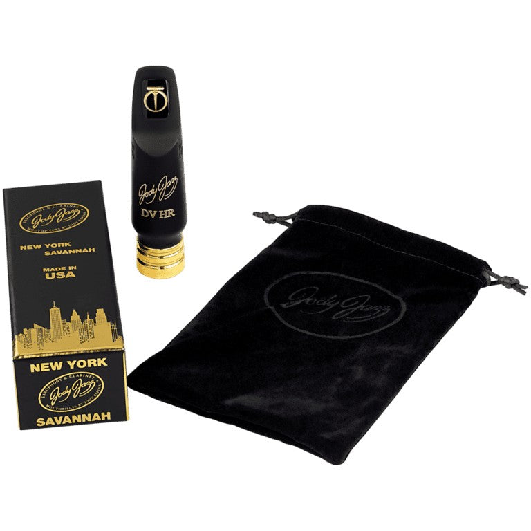 JodyJazz DV Hard Rubber Baritone Saxophone Mouthpiece - 6