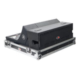 ProX XS-YDM7COMPACTEXDHW ATA Digital Audio Mixer Flight Case for Yamaha DM7 Compact Expansion Console with Doghouse compartment and Caster wheels