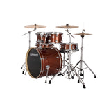 Ludwig Evolution 5-Piece Kit with 22-Inch Kick - Copper Sparkle Finish