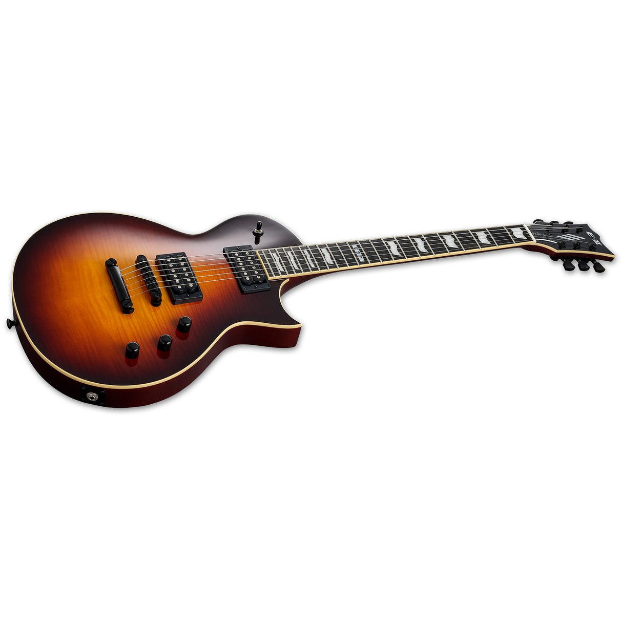 ESP E-II Eclipse FT/FM Electric Guitar - Tobacco Sunburst