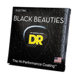 DR Strings BKE7-10 BLACK BEAUTIES 7-String Electric Guitar Strings
