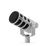 Rode PodMic Dynamic Podcasting Microphone - Limited Edition White - Mint, Open Box