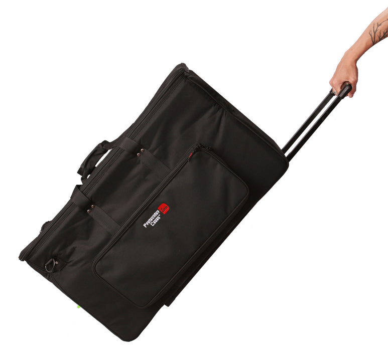 Gator GP-EKIT3616-BW Large Carry Bag With Wheels And Divider System For Artist And Band Merchandise