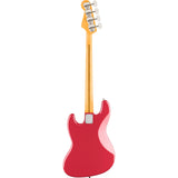Fender American Professional Classic Jazz Electric Bass Guitar, Maple Fingerboard - Faded Dakota Red