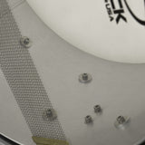 Trick 14" x 8" Aluminum Snare Drum - Raw Polished