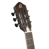 Ortega Tour Player Series Thinline Crossover Nylon String Acoustic Electric - Acacia Burst