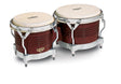 LP M201-ABW Matador Wood Bongos, Almond Brown/Chrome