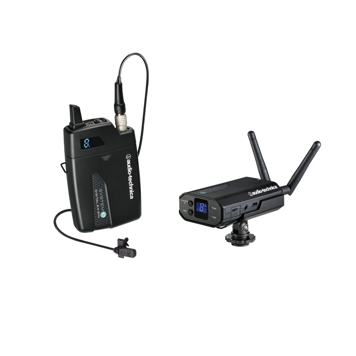 Audio-Technica ATW-1701/L Portable Camera-Mount 2.4 GHz Digital Wireless System - Lavalier