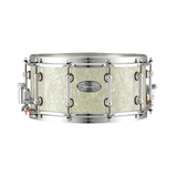 Pearl Music City Custom Master's Maple Reserve 6.5x14 Snare - Nicotine White Marine Pearl